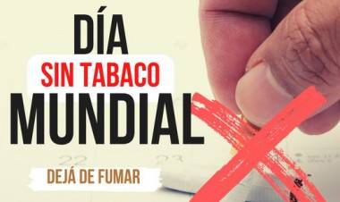 31 DE MAYO: DIA MUNDIAL SIN TABACO