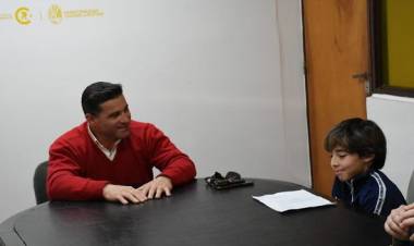 INTENDENTE NATALIO LATTANZI CON BENJAMIN GUTIERREZ PEREZ