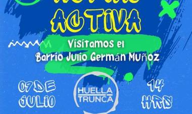 RUFINO ACTIVA EN BARRIO GERMAN MUÑOZ