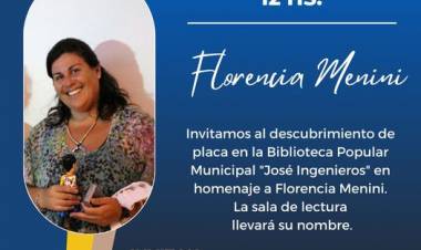 EL CONCEJO DELIBERANTE Y LA MUNICIPALIDAD DE RUFINA INVITAN...