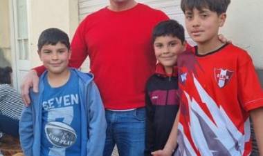 INTENDENTE NATALIO LATTANZI COMPARTIENDO...