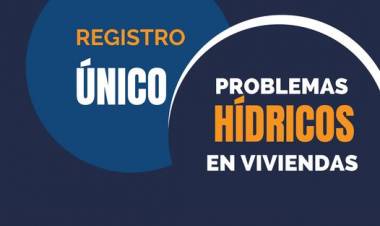 REGISTRO DE FAMILIAS AFEXTADAS POR PROBLEMAS HIDRICOS EN VIVIENDAS