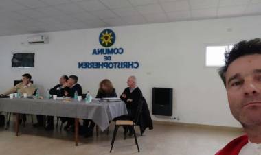 INTENDENTE NATALIO LATTANZI EN CHRISTOPHERSEN