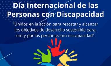 3 DE DICIEMBRE DIA INTERNACIONAL DE LAS PERSONAS CON DISCAPACIDAD