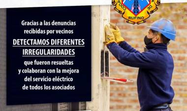 COOPERATIVA ELECTRICA LIMITADA DE RUFINO: COMUNICADO