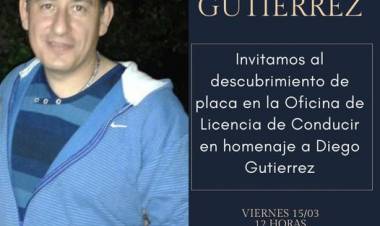 HOMENAJE A DIEGO GUTIERREZ