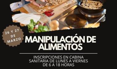 CURSO DE MANIPULACION DE ALIMENTOS