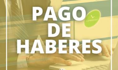 PAGO DE HABERES