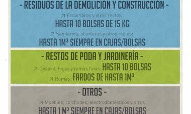 OPERATIVO DE RECOLECCION RESIDUOS VOLUMINOSOS
