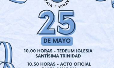 25 DE MAYO_ TEDEUM Y ACTO OFICIAL