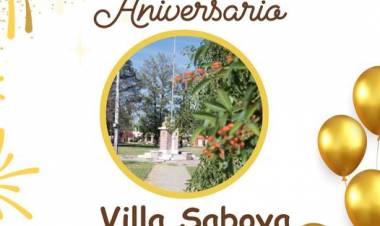 FELIZ CUMPLEAÑOS VILLA SABOYA...!!!