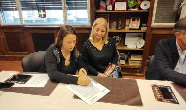 SAMCO RUFINO- FIRMA DE  CONVENIO PARA UNA NUEVA CARRERA