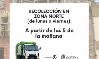 HORARIO NORMAL PARA EL PERSONAL DE CALLE