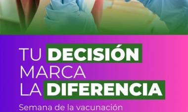 HOSPITAL SAMCO: NOS SUMAMOS A LA SEMANA DE VACUNACION  EN LAS AMERICAS
