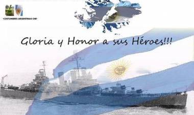 2 DE MAYO: DIA DEL HUNDIMIENTO AL CRUCERO GRAL. BELGRANO