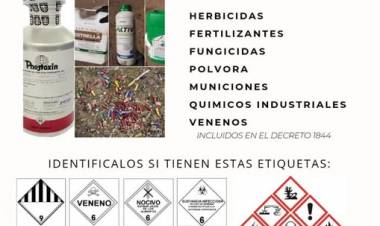 PLANTA DE RECICLADO DE RUFINO: RESIDUOS NO PERMITIDOS