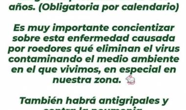 VACUNACION FHA (FIEBRE HEMORRAGICA ARGENTINA)