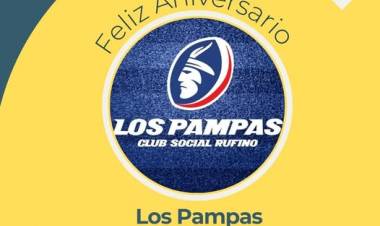 FELIZ CUMPLEAÑOS LOS PAMPAS CLUB RUFINO