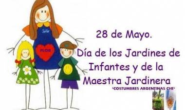 28 DE MAYO: DIA DE LOS JARDINES DE INFANTES