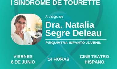 JORNADA DE CONCIENTIZACION: SINDROME DE TOURETTE