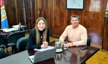 INTENDENTE NATALIO LATTANZI REUNIDO CON PRESIDENTE DE EPE