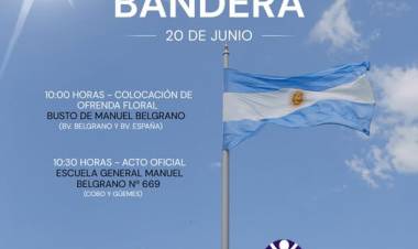20 DE JUNIO: DIA DE LA BANDERA