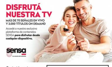 COOPERATIVA ELECTRICA LIMITADA DE RUFINO: DISFRUTA NUESTRA TV