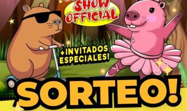 SORTEAMOS 50 ENTRADAS PARA EL SHOW DE "CAPIBARA Y SUS AMIGOS"