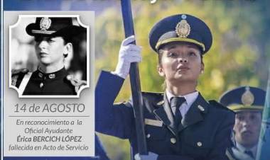 14 DE AGOSTO: DIA DE LA MUJER POLICIA