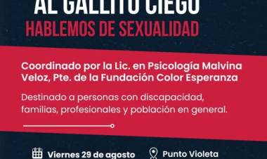 CONVERSATORIO: "BASTA DE JUGAR AL GALLITO CIEGO"