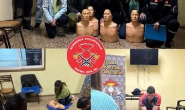 BOMBEROS VOLUNTARIOS DE RUFINO: CAPACITACION