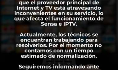 CELR: INTERRUPCIONES EN SENSA E IPTU