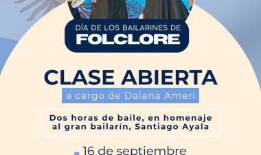 CLASE ABIERTA DE FOLCLORE
