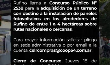 CELR: CONCURSO DE PRECIOS N° 2538