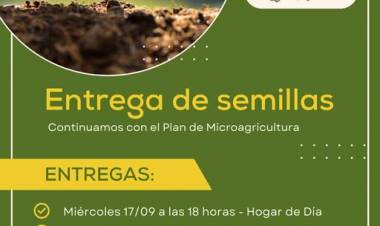 ENTREGA DE SEMILLAS