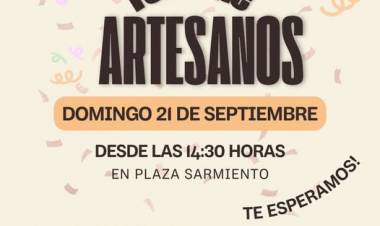 ESTE DOMINGO FERIA DE ARTESANOS