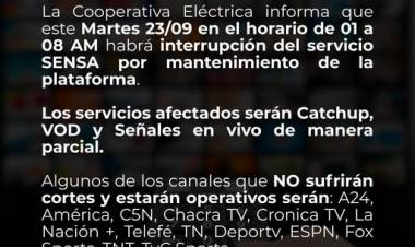 CELR: INTERRUPCION SENSA
