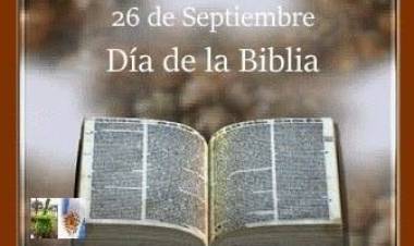 26 DE SETIEMBRE: DIA DE LA BIBLIA