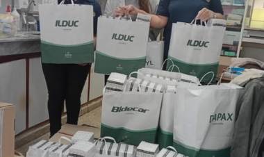 ROTARY CLUB RUFINO RECIBE DONACION DE MEDICAMENTOS