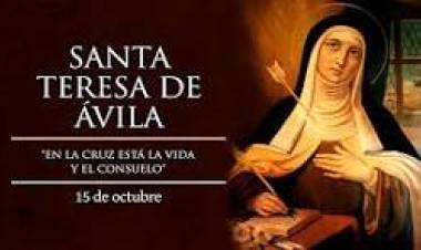 15 DE OCTUBRE: SANTA TERESA DE AVILA