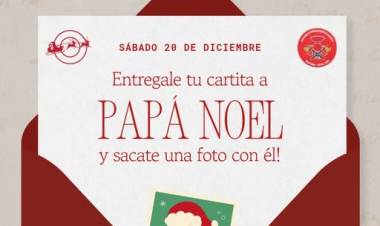 PAPA NOEL LLEGA A RUFINO