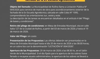 LICITACION PUBLICA N° 004/2026
