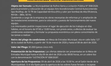 LICITACION PUBLICA N|° 08/2026