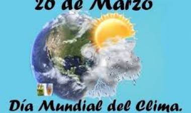 26 DE MARZO: DIA MUNDIAL DEL CLIMA