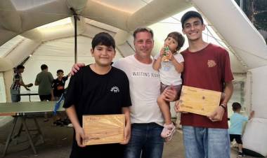 CELEBRACION 137 AÑOS: GANADORES TORNEO DE PING PONG