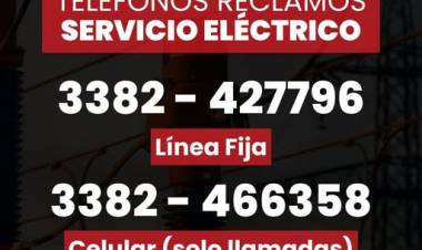 CELR: TELEFONOS RECLAMOS