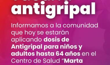 HOSPITAL SAMCO: VACUNACION ANTIGRIPAL