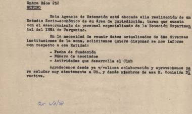 30 DE ABRIL: SE FUNDO EL CLUB BEN HUR