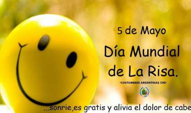 5 DE MAYO: DIA INTERNACIONAL DE LA RISA