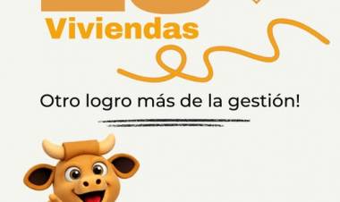 VIVIENDAS PARA RUFINO ADJUDICADAS...!!!